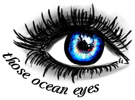 Ocean Eyes Drawing By Olivia Ossege Redbubble