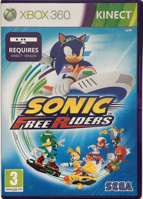 Xbox 360 Kinect Sonic Free Riders Jump Into 418982312 ᐈ Köp På