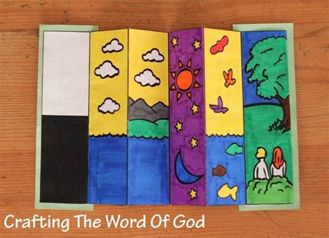 Days Of Creation Bookmark Great Craft To Remind Kids Of Gods Work In