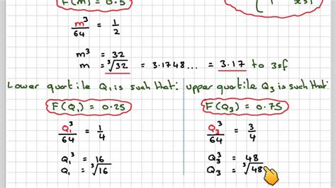 The advantage of the cdf is that it can be defined for any kind of random variable (discrete, continuous, and mixed). The cumulative distribution function median and ...