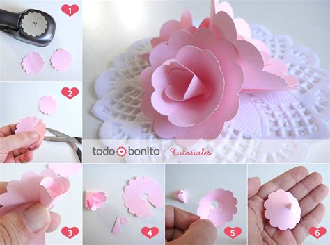 Rosas De Papel Paso A Paso How To Make Paper Flowers Paper Flowers