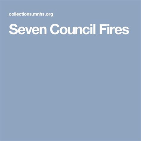 The Seven Council Fires Minnesota Historical Society Worship Council