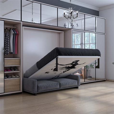 Latest Wall Mounted Bed Also Known As Murphy Bed Is A Wall Folding Bed