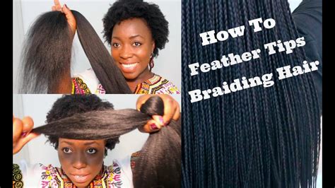Find all types of braided hairstyles with tutorials from french, box, black, or side braids to braid styles for kids that are if you prefer to sport a casual style but struggling to look feminine and romantic then this is the best look. How To Feather Tips of Kanekalon Braiding Hair Best ...