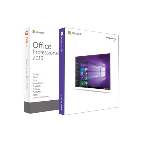 Microsoft Windows 10 Pro And Office 2019 Pro Plus