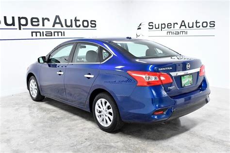 2019 Nissan Sentra Deep Blue Pearl With 23668 Miles Available Now