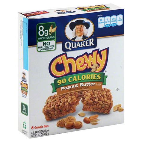 Quaker Chewy Peanut Butter Granola Bars Shop Granola And Snack Bars At