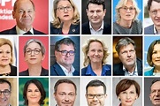 Das sind die neuen Ministerinnen und Minister - Kabinett Scholz - DIE ...