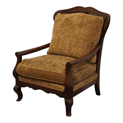 Hickory Chair Co Contemporary Rustic Country Style Accent Arm Chair Chairish