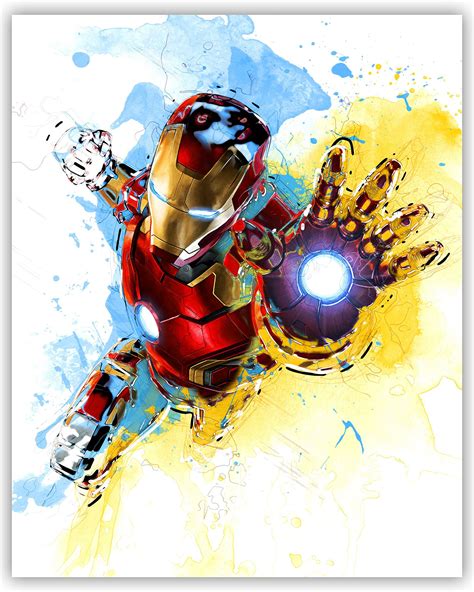 Iron Man Wall Decor Collection The Great Marvel Avenger In Our Wall Art