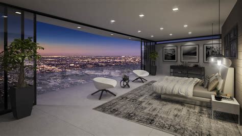 Luxury Bedroom With Amazing View Interior Design Ideas