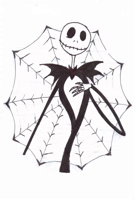 jack skeleton coloring pages coloring home