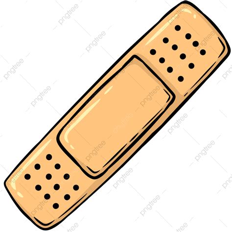 Cartoon Band Aid Band Aid Bandage Vector Bandage PNG Transparent Clipart Image And PSD File