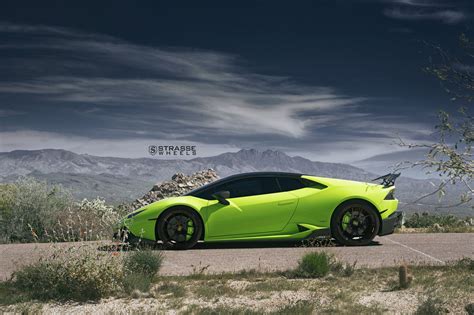 Absolute Head Turning Tuning Lime Green Lamborghini Huracan With Black