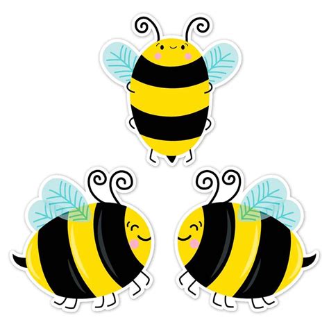 Busy Bees 6 Designer Cut Outs United Art And Education