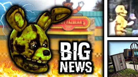 Fnaf Pizzeria Destoryed Five Nights At Freddys Movie Springtrap Fnaf