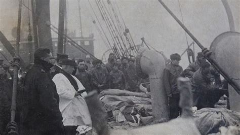 Titanic Dead Buried At Sea In Haunting Photograph Made Public For The