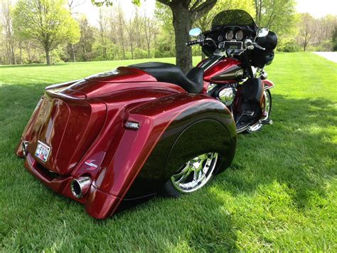 2012 Harley Davidson® Custom Trike Candy Sun Glow Red And Deep Merlow