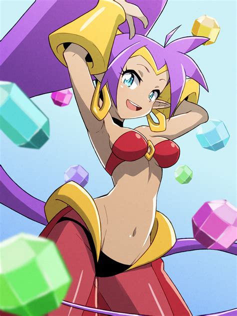 Shantae And Gems By Qome Rshantae