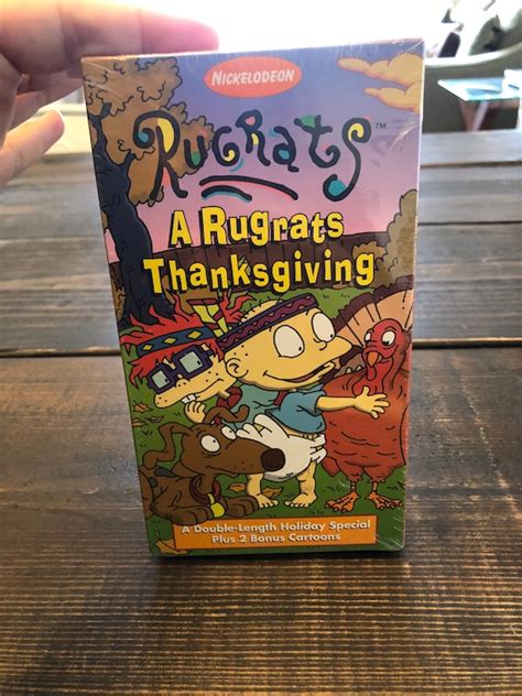 Rugrats Nickelodeon Vhs Lot Of A Rugrats Thanksgiving The Santa The