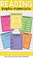 Reading Graphic Organizers | Reading graphic organizers, Reading ...