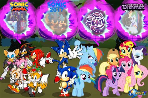 Today i react to sonic meets my little pony. Sonic and My Little Pony Wallpapers 2016 to 2017 by ...