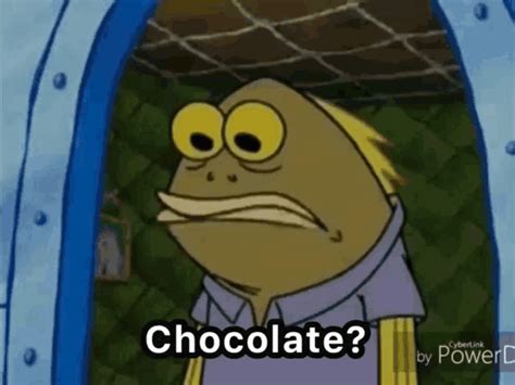 Spongebob Chocolate  Spongebob Chocolate Did You Say Chocolate