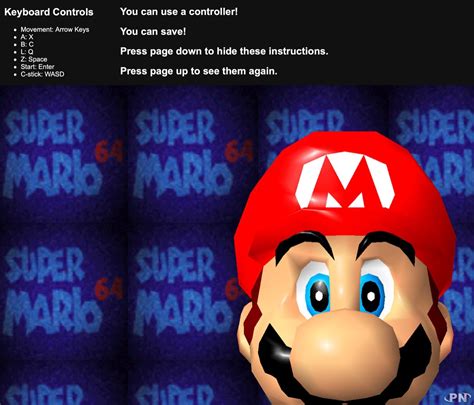 Run Super Mario 64 For Free On Your Web Browser