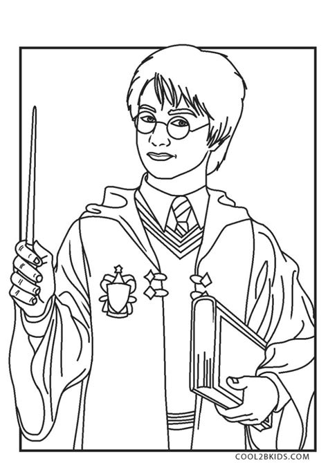 Desenhos De Harry Potter Para Colorir Páginas Para Impressão Grátis