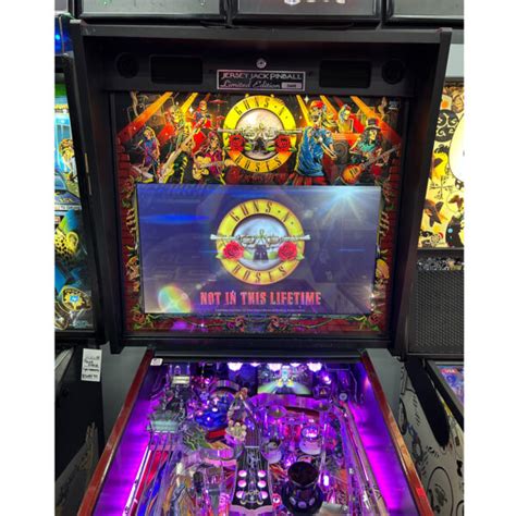 Guns N Roses Pinball Machine Elite Home Gamerooms