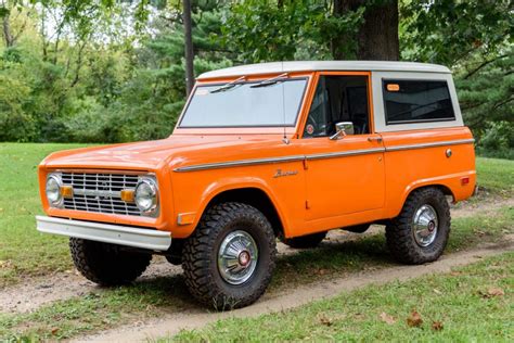 No Reserve 1969 Ford Bronco 3 Speed For Sale On Bat Auctions Sold