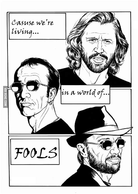 Bee Gees Knew It 9gag