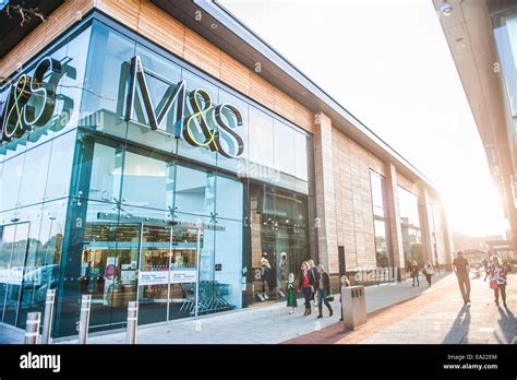 Arty Shots Of Mands Marks And Spencers Store At British Land Whiteley