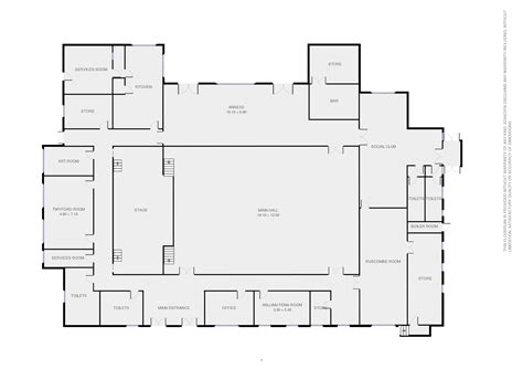 Loddon Hall Floor Plan