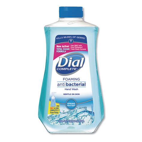 Dial Antibacterial Foaming Hand Wash Spring Water Scent 32 Oz Bottle