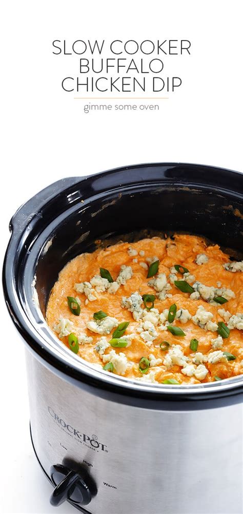 Slow Cooker Buffalo Chicken Dip Gimme Some Oven