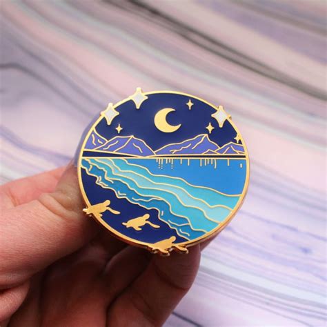 Pretty Pins Cool Pins Ocean Pins Enamel Badges Enamel Pin Badge