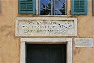 The Birthplace of Napoleon and the Citadel in Ajaccio, Corsica, France ...