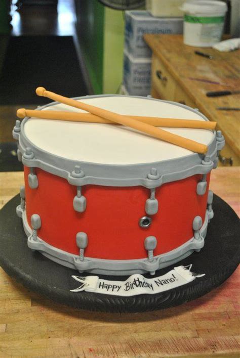 Drum Cake For All Your Cake Decorating Supplies Please Visit