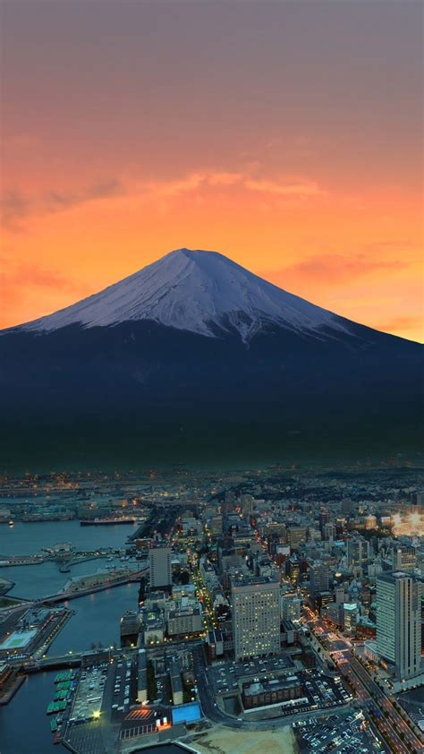 Monte Fuji Japon Wallpaper 4k