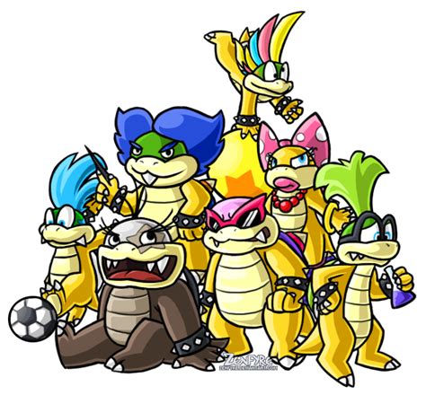 Super Mario Bros Koopalings Png Photos Png Mart Hot Sex Picture