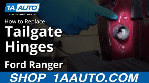 How To Replace Tailgate Hinges 1990 12 Ford Ranger 1a Auto