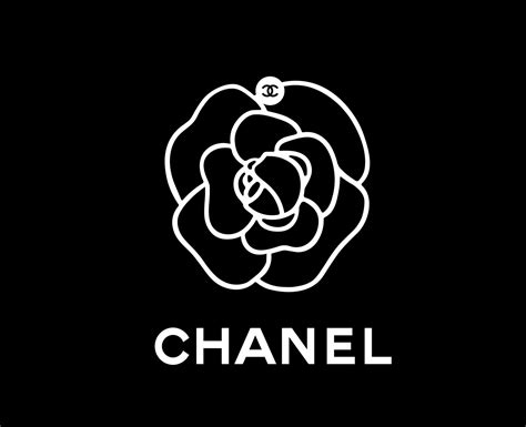 Chanel Logo Symbol Brand Clothes With Name White Design Fashion Vector Illustration With Black