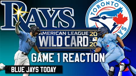 Blue Jays Lose Game 1 To Rays Reaction Video Youtube