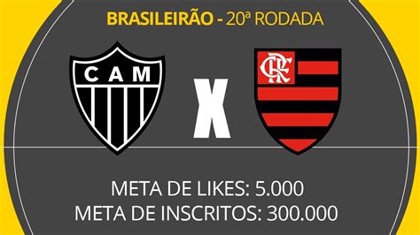 Atl Tico Mg X Flamengo Ao Vivo Com Luiz Penido Brasileir O