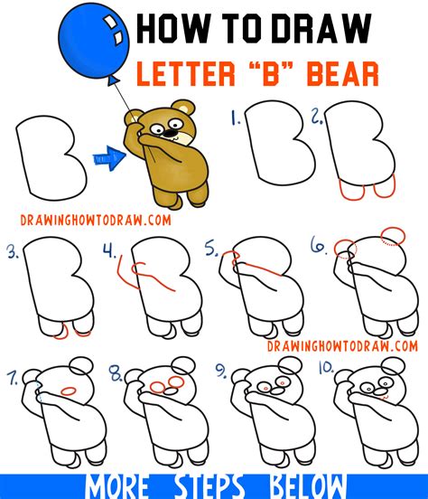 Https://tommynaija.com/draw/how To Draw A Cartoon Bear
