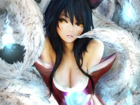 720p Free Download Ahri League Game Video Games Sexy League Of