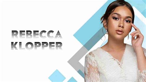 Biodata Rebecca Klopper Terlengkap Profil Pacar Agama Fakta Dan