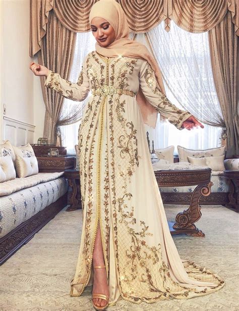 caftan white arab fancy dress muslim fashion outfits moroccan dress