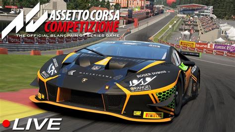 Assetto Corsa Competizione Sro Esport Series Round Spa Youtube